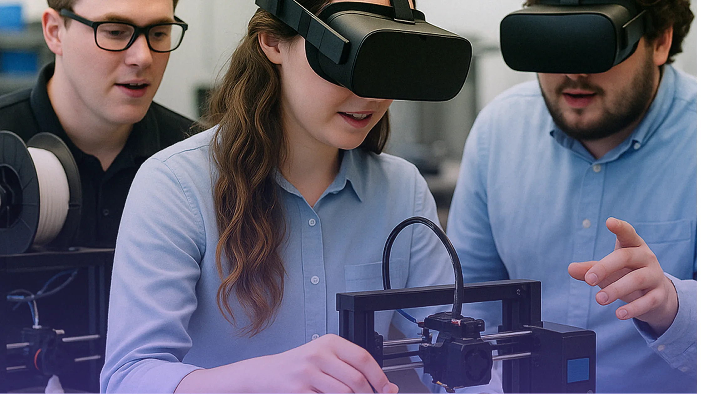 Mixed reality used in 3D printing education